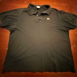 Lacoste Black Polo Shirt Classic Style